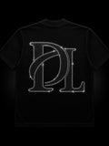 Vista trasera Black Ice DL — diseño luxury streetwear Full Black — DENALI